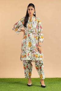 UAE -Lawn Printed Co-Ord Set KST-43443