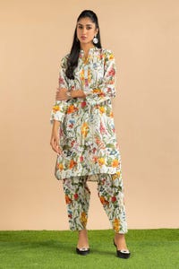 UAE -Lawn Printed Co-Ord Set KST-43443
