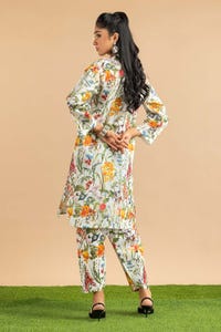UAE -Lawn Printed Co-Ord Set KST-43443