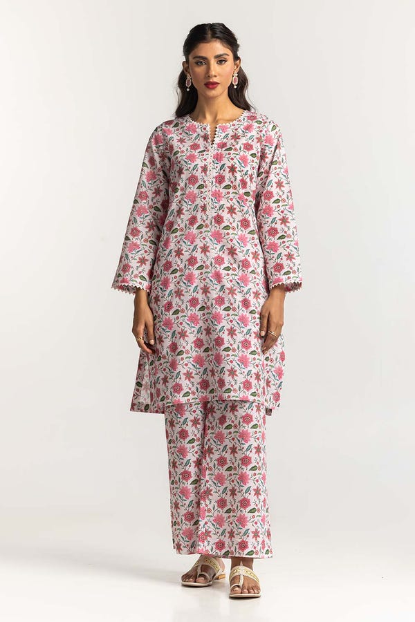 UAE -Lawn Printed Co-Ord Set KST-43446