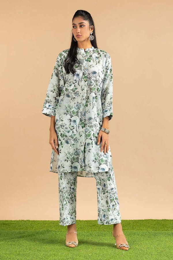 UAE -Lawn Printed Co-Ord Set KST-43451