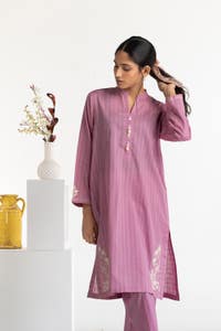UAE -Dooria Lawn Embroidered Shirt And Trouser KST-43461