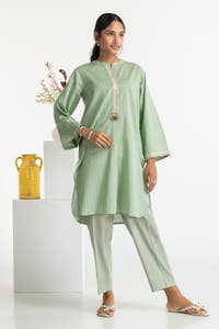 UAE -Dooria Lawn Embroidered Shirt And Trouser KST-43462