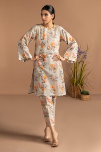 UAE -Dobby Printed Co-Ord Set KST-43521
