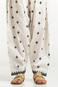 UAE -Lawn Embroidered Shalwar KTR-43053