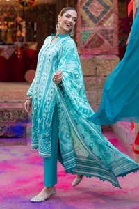 UAE -3 Piece Unstitched Lacquer Printed Lawn Suit CL-42328 A