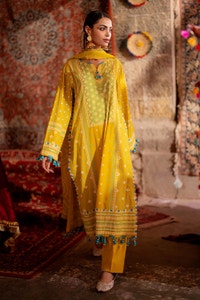 UAE -3 Piece Unstitched Lacquer Printed Lawn Suit CL-52138 A