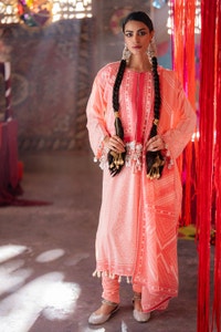 UAE -3 Piece Unstitched Lacquer Printed Lawn Suit CL-52179 A