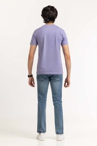 UAE -Lavender Graphic Tee TS-CNSJ23-129