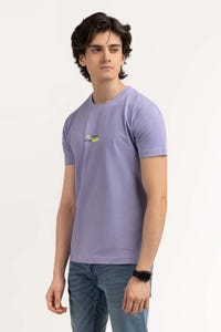 UAE -Lavender Graphic Tee TS-CNSJ23-129