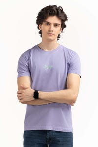 UAE -Lavender Graphic Tee TS-CNSJ23-152