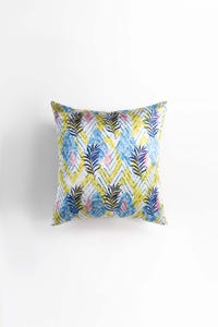 UAE -AW21-LEAVES Digital Embroidered Cushion Cover
