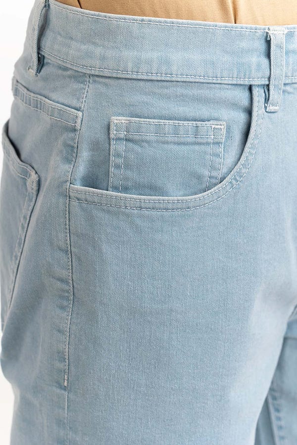 UAE -Light Blue Basic Short MN-SHT-SS23-001 C