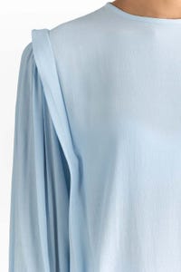 UAE -Light Blue Blended Top 231-217-035