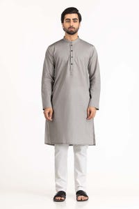 UAE -Light Grey Styling Kurta KR-STY22-044