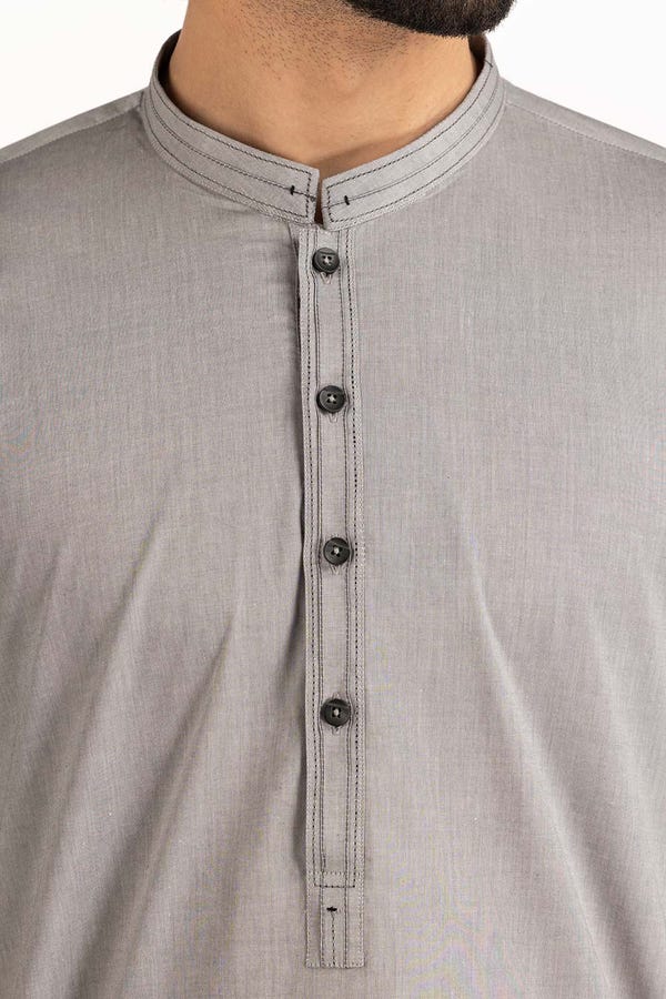 UAE -Light Grey Styling Kurta KR-STY22-044