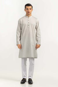 UAE -Lite Green Basic Kurta KR-PLN22-049
