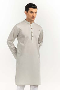 UAE -Lite Green Basic Kurta KR-PLN22-049
