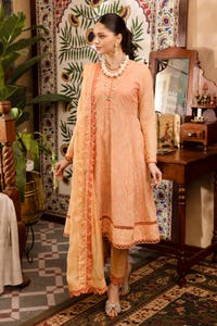 UAE -3PC Embroidered Swiss Voile Unstitched Suit with Embroidered Chiffon Dupatta and Inner LSV-42008