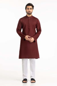 UAE -Maroon Basic Kurta KR-STY22-034