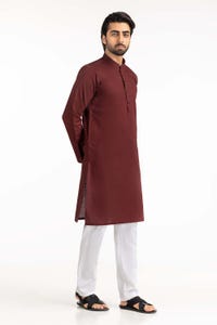 UAE -Maroon Basic Kurta KR-STY22-034
