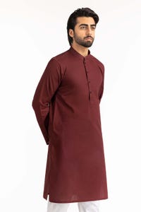 UAE -Maroon Basic Kurta KR-STY22-034