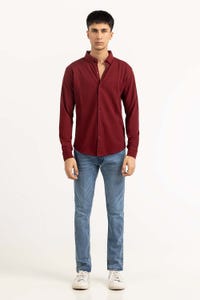 UAE -Maroon Basic Shirt KS-HSPK23-040