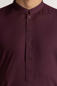 UAE -Maroon Basic Suit SK-P24-008