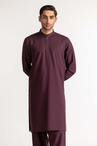 UAE -Maroon Basic Suit SK-P24-008