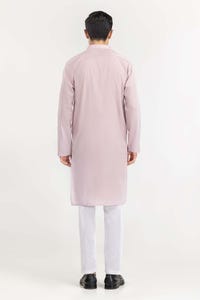 UAE -Mauve Basic Kurta KR-PLN22-101