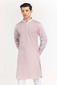 UAE -Mauve Basic Kurta KR-PLN22-101
