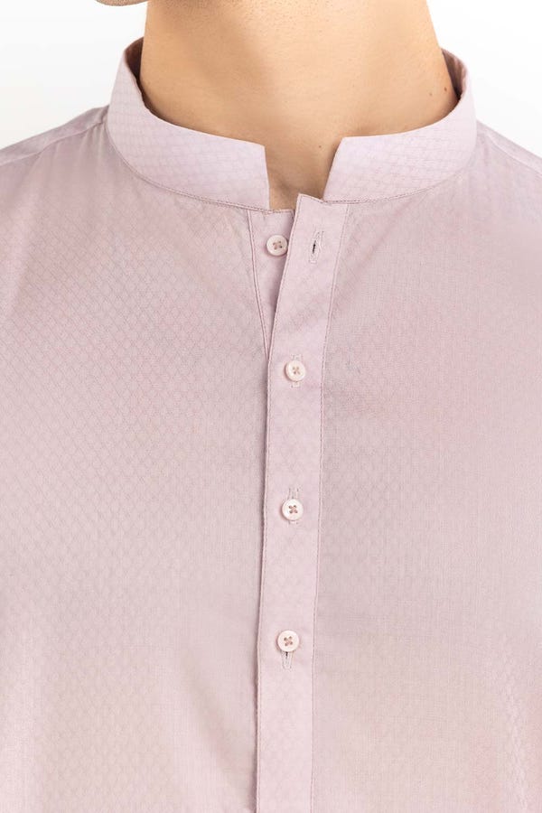 UAE -Mauve Basic Kurta KR-PLN22-101