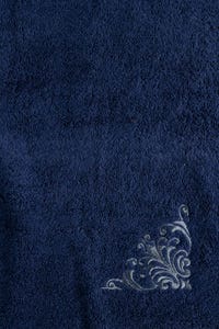 UAE -Midnight Combed 3Pc Embroidered Towel Set 23