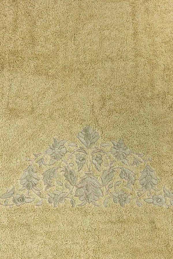 UAE -Mint 3 Pc Combed Embroidered Towel Set