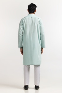 UAE -Mint Green Basic Kurta KR-STY24-024