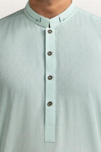 UAE -Mint Green Basic Kurta KR-STY24-024