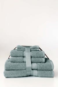 UAE -Mint Ice Combed 6 Pcs Towel Set