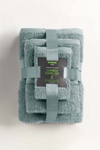 UAE -Mint Ice Combed 6 Pcs Towel Set