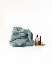 UAE -Mint Ice Combed 6 Pcs Towel Set