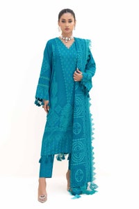 UAE -3 Piece Unstitched Jacquard Suit MJ-42056