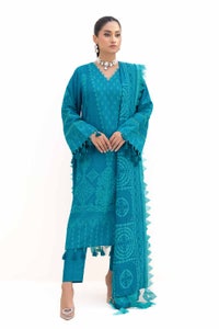 UAE -3 Piece Unstitched Jacquard Suit MJ-42056