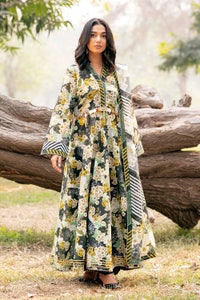 UAE -3 Piece Unstitched Printed Lawn Suit CL-52487