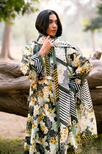 UAE -3 Piece Unstitched Printed Lawn Suit CL-52487