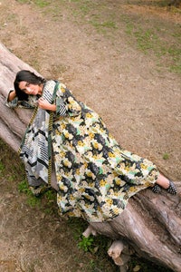 UAE -3 Piece Unstitched Printed Lawn Suit CL-52487