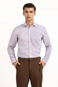 UAE -Multi Color Checkered Yarn Dyed Dress Shirt FS-YD23-005