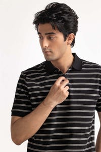UAE -Multi Color Striped Polo PS-FSHN24-083