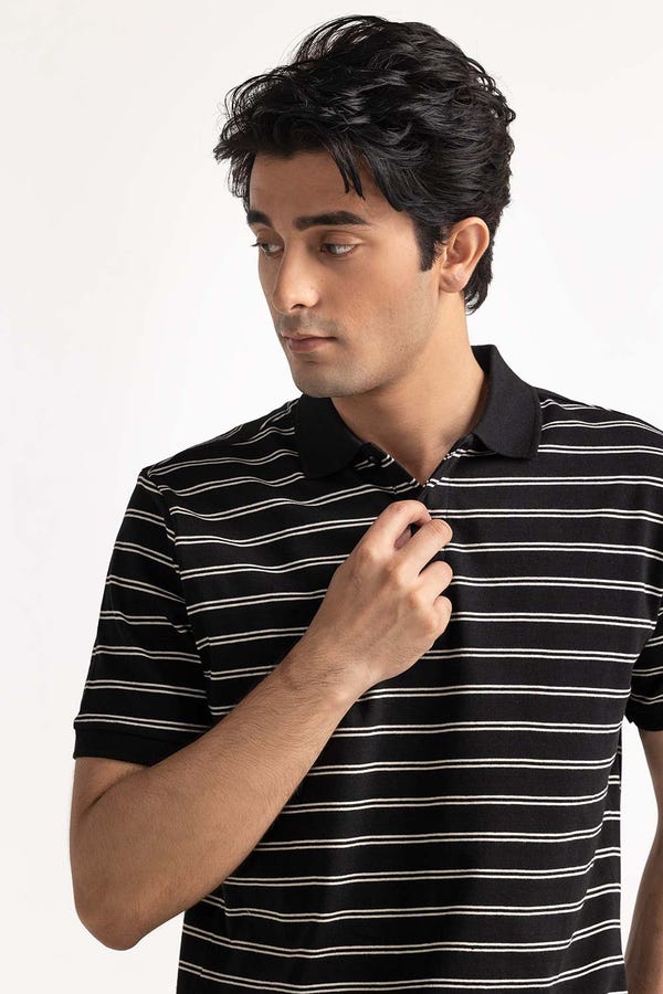 UAE -Multi Color Striped Polo PS-FSHN24-083