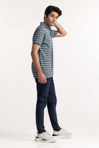 UAE -Multi Color Striped Polo PS-FSHN24-085