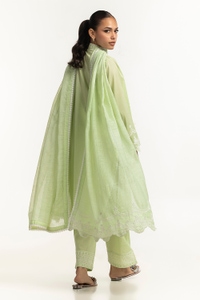 UAE-Munaar Lurex Embroidered Dupatta IPD-44654