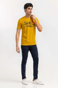 UAE -Mustard Fashion Tees TS-FSJ22-038